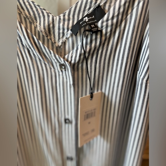 7 SEVEN FOR ALL MANKIND strappy midi dress - Picture 3 of 3